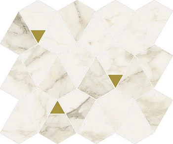 Мозаика Eternum Carrara Mosaico Vertex 26.2x30.2